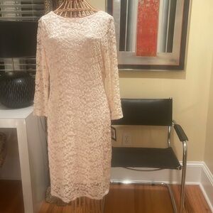 Sale 😜NWT Marina blush color dress Made in USA 🇺🇸